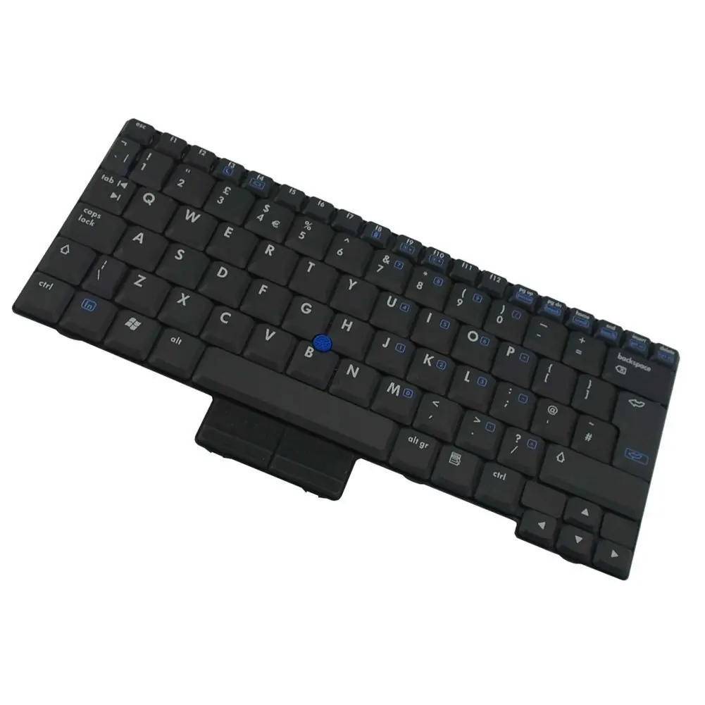 YEECHUN Black with Point Stick UK Keyboard QWERTY Layout for HP Compaq NC2400 Series Notebook New