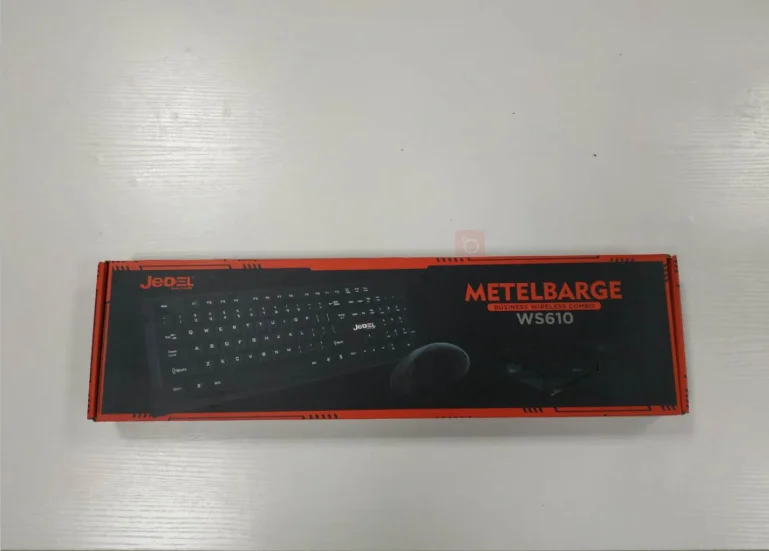 hot selling cheap model WS610 JEDEL wireless mouse and keyboard combo with OEM logo and package