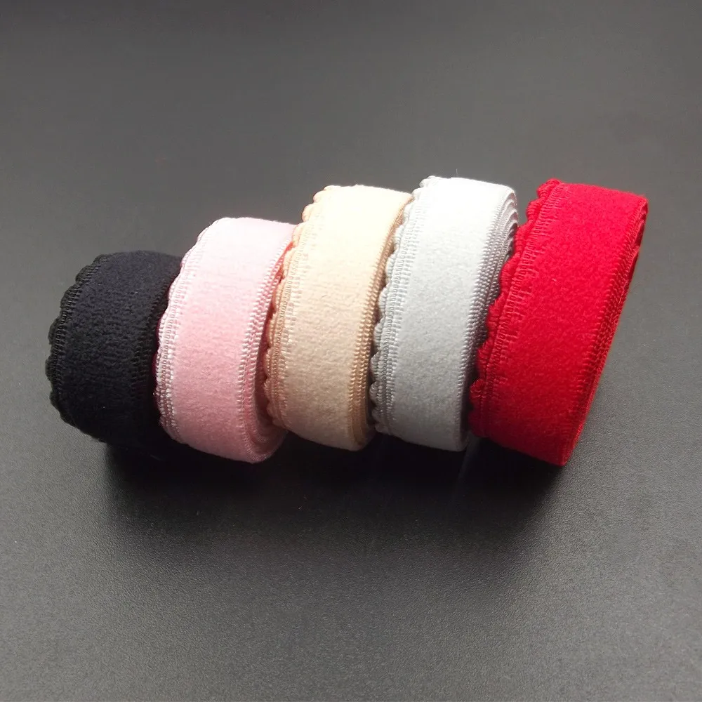 12mm Nylon Bra Elastic bing With Wave Trim Buy Bra Elastic bing,Underwear Elastic Band