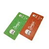 Member irregular shape pvc card with barcode printing