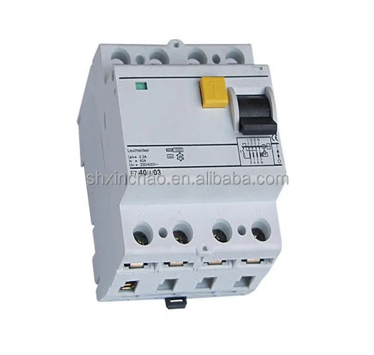 Residual current circuit breaker F7-40 ELCB Earth leakage circuit breaker