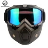 Harley Full Face Shock Resistant Tactical Goggles Outdoor Army Fans CS Anti-fog Riding Glasses COS Mask