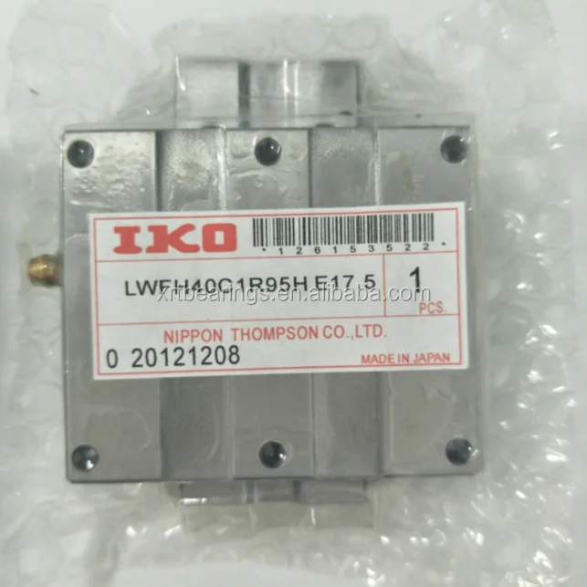 Iko Linear Guide And Slide Block Lwfh40c1r95he17.5 Linear Bearing