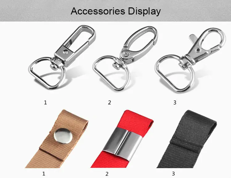 Accessories display..