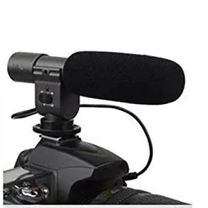 TOOGOO 3.5mm External Stereo Microphone Mic For DSLR Camera DV Camcorder