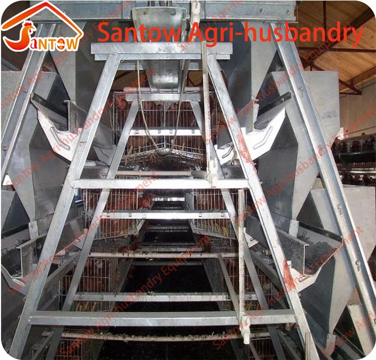 A type 4 tier chicken layer cages pigeon breeding battery cage for poultry farm