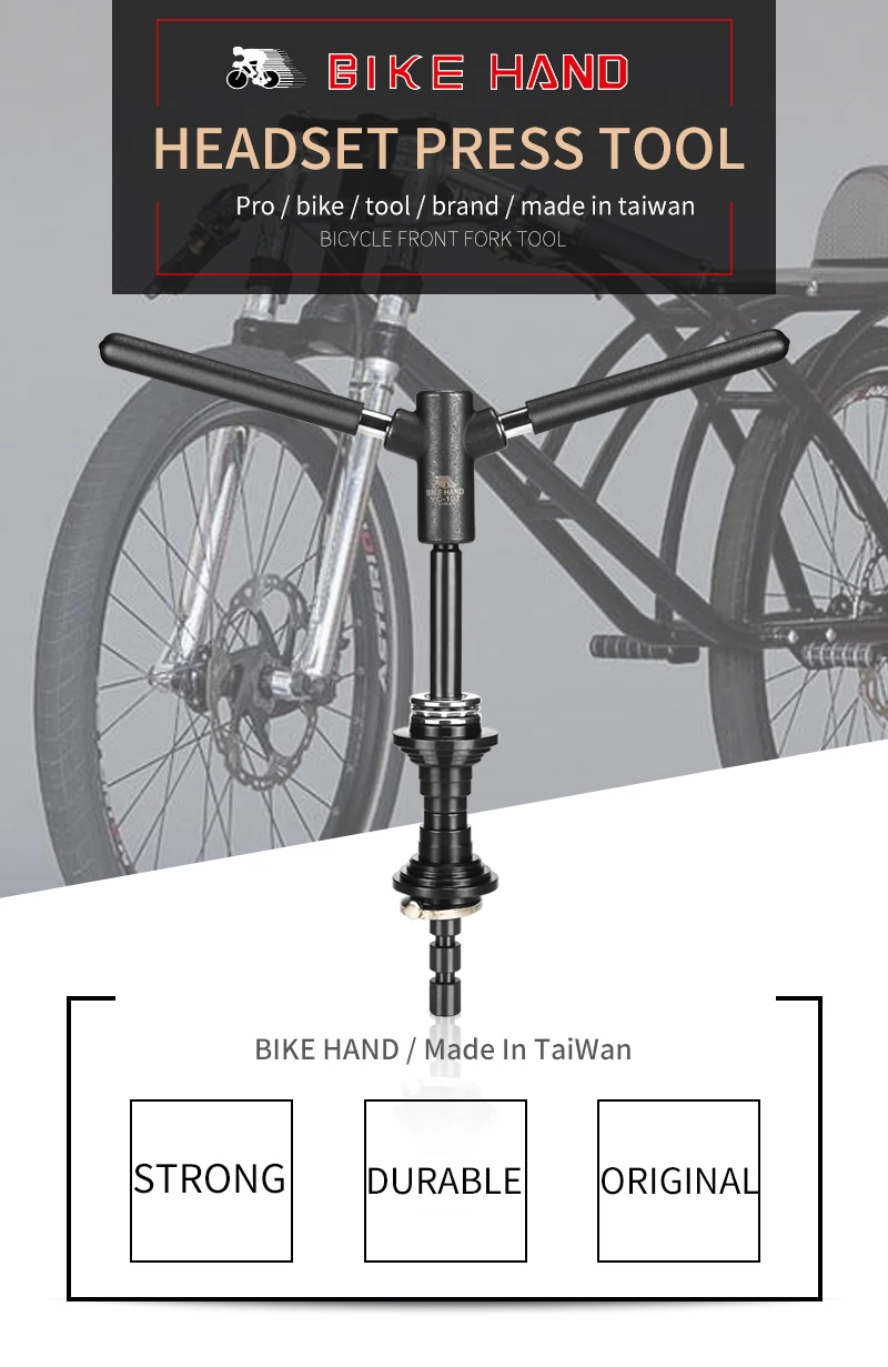 Professional Bike Headset Press Installation Tool Bicycle Repair Tool