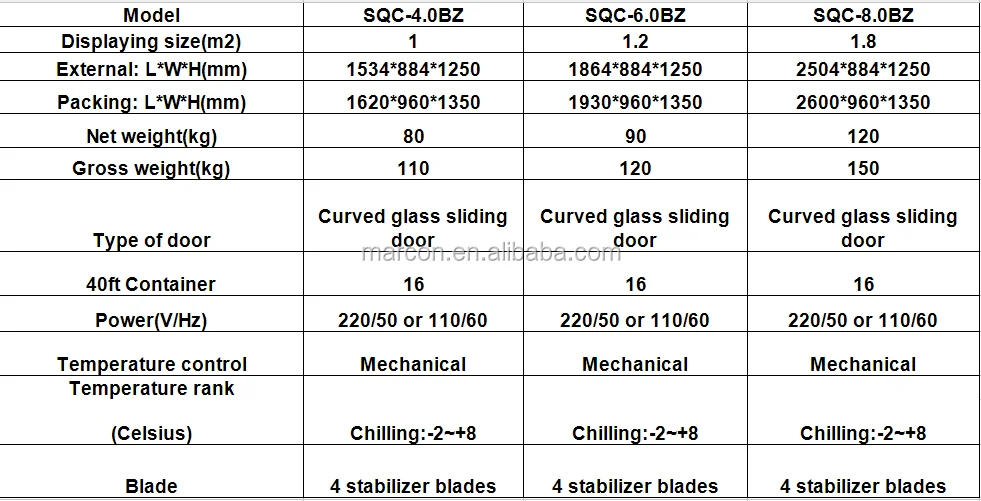 Sqc6.0bz Commercial Large Capacity Refrigerators Freezers Buy