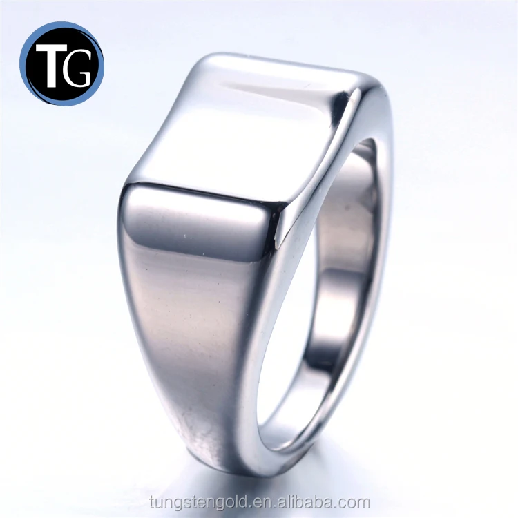 Para Hombre Negro Acero Inoxidable Anillo Negro De 6mm De Ancho De Banda Anillo Pulgar Dedo Boda