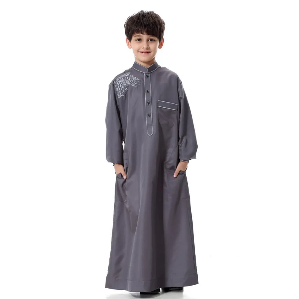 874# High Quality Little Boys Thobe Clothes Names Wear Islamic Kids ...