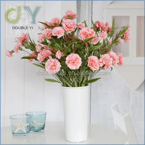 Customized/wholesale Beautiful Colorful Artificial Carnation Flower