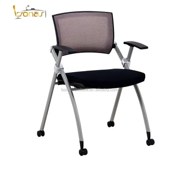 Bonas Meeting Room Mesh Folding Chair Training Chair Stackable Conference Room Chairs With Casters Buy Cheap Conference Room Chairs Office Visitor