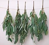 Interior decoration high quality green 20 fruit 56 eucalyptus leaves wall hanging artificial eucalyptus branch