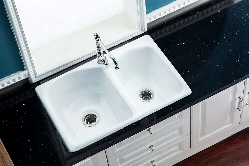 Used Apron Front Hand Made Cast Iron Kitchen Sinks In Pakistan With