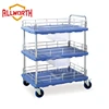 150KG/300KG Load Capacity Transport Silent Plastic Cart, Silent Trolley, Hand Trolley