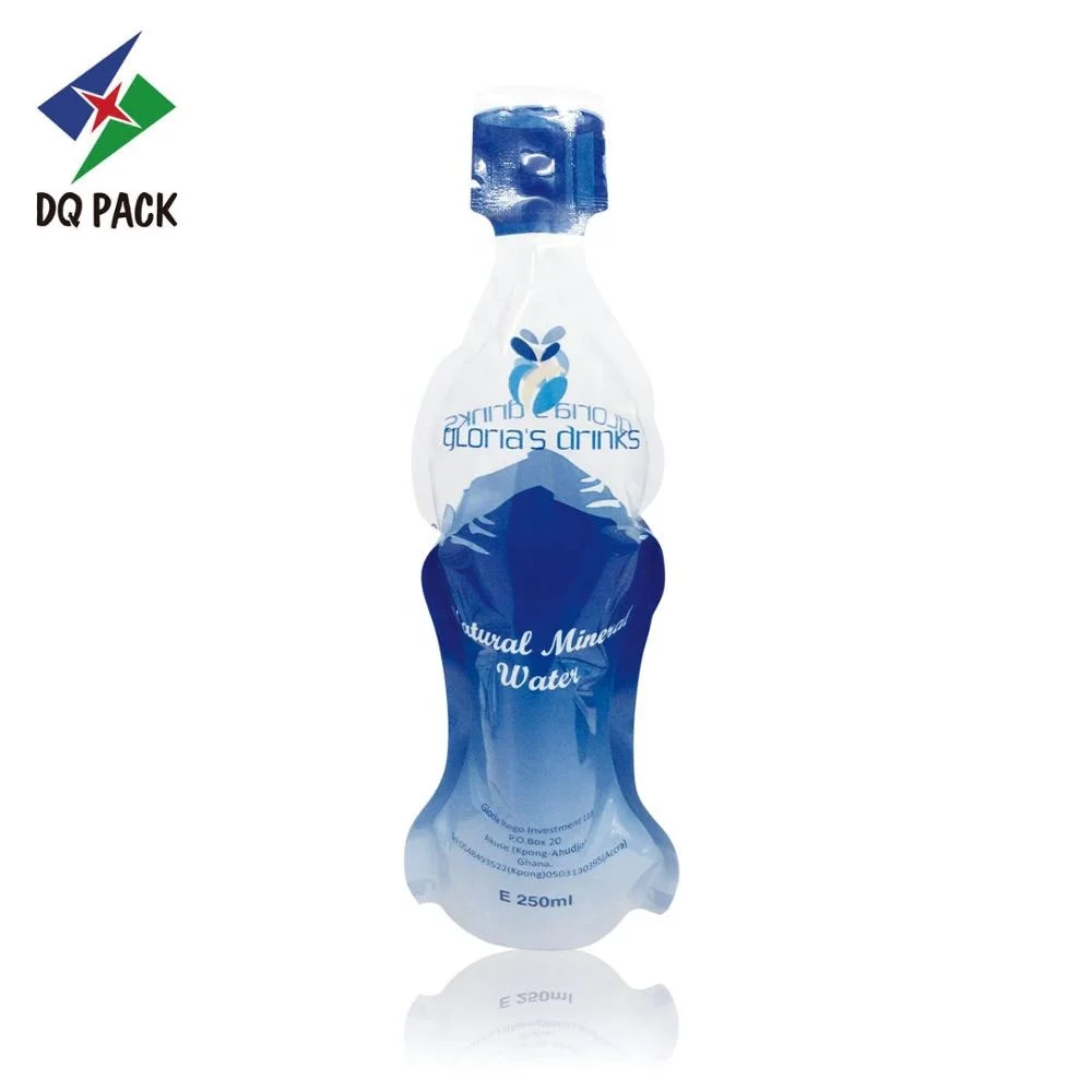 200ml Bottle Shape Plastic Pouch For Packing Jelly Juice Injection Pouch
