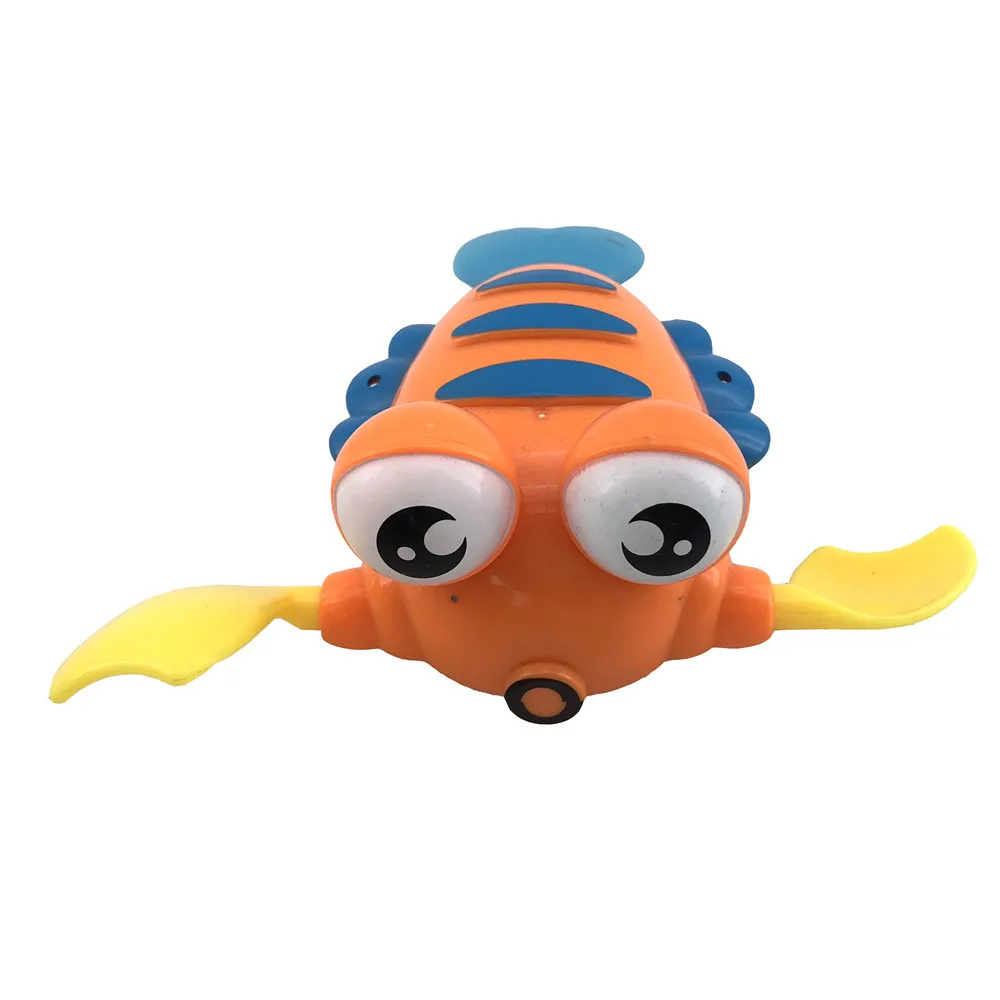Abs Plastic Baby Marine Animal Swimming Frog Cute Lobster Bath Wind Up