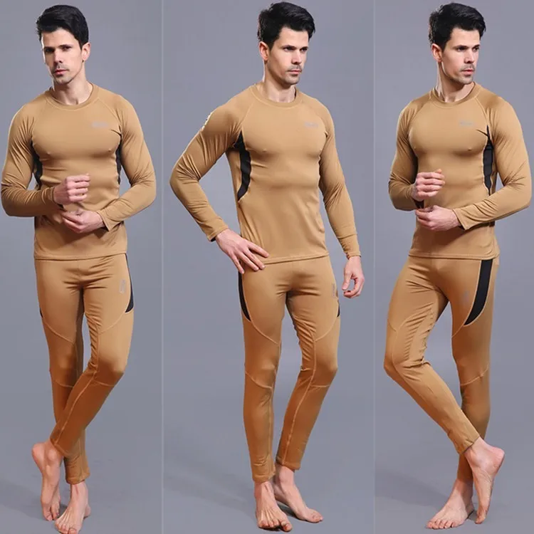 Sport Outdoor Underwear Set Military Army Hiking Tactical Ski Long