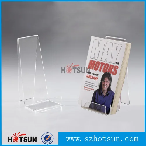 4" Acrylic Book CD/DVD Display Easel Stand 