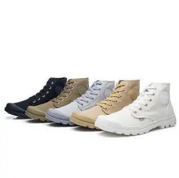 casual canvas boots