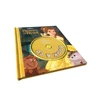 China Offset Printing Services High quality custom kids books printing children cardboard book with CD sheet