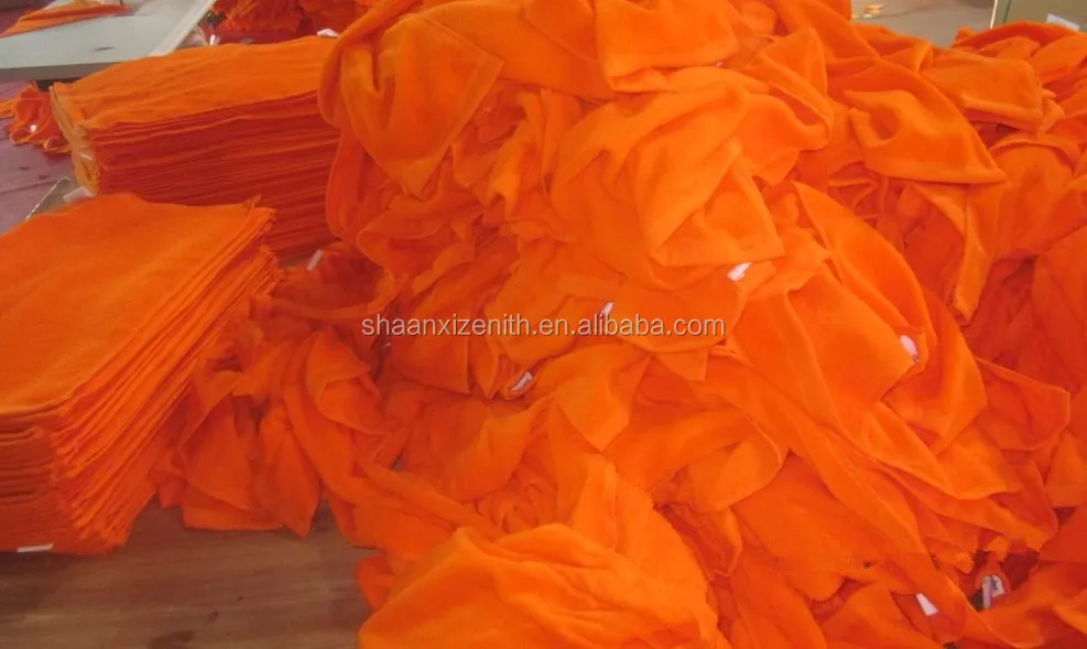 orange rally towel - sewing