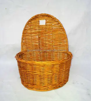 Handmade Irregular Artificial Flower Basket Decoration Storage
