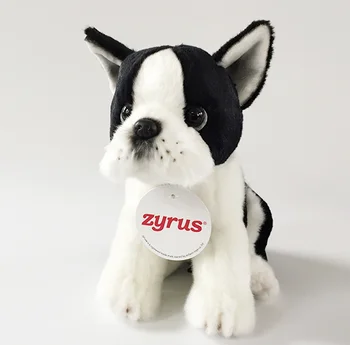Oem ビビッドシミュレーションぬいぐるみリアルなボストンテリア子犬犬のおもちゃ Buy 犬ぬいぐるみ ボストンテリア ぬいぐるみ子犬犬 Product On Alibaba Com