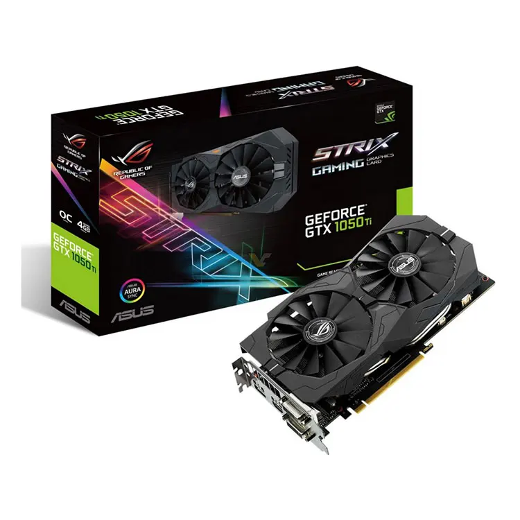 ASUS ROG STRIX GTX1050TI O4G GAMING Graphics Card GDDR5 7008 MHz Video  Card| Alibaba.com