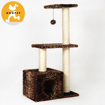 Hot Cheap Simple Cat Tree Cat Sisal Scratching Post With Hanging
