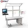Adjustable Good Design Workbench ESD Standard Steel workbench construction