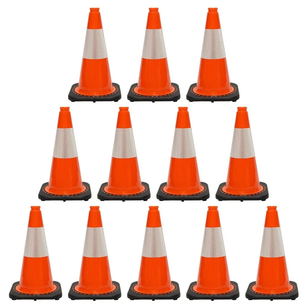 High Quality Traffic Cone With Reflective Cone Sleeve As Road Traffic ...