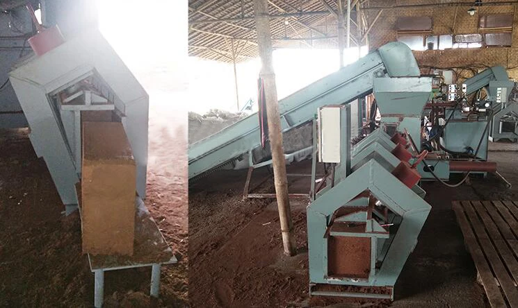 Cocopeat press block machine