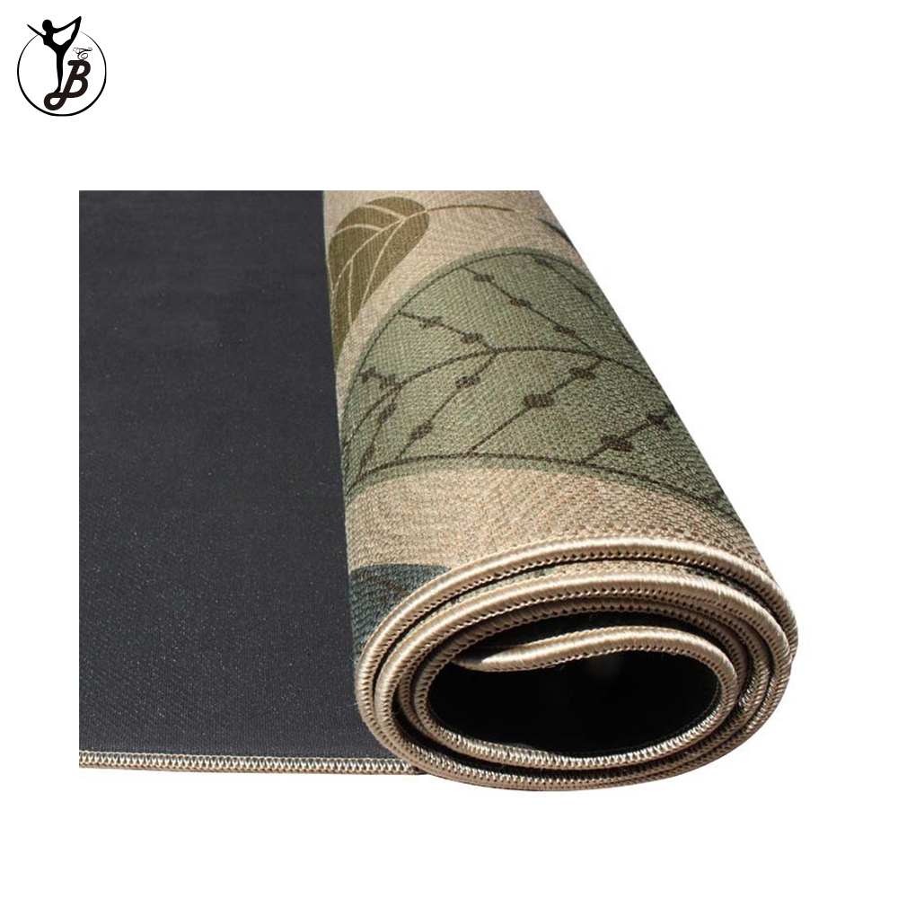 Eco Yoga Mat Recycled Microfiber All Nature Yoga Mat Bamboo Yoga Mat