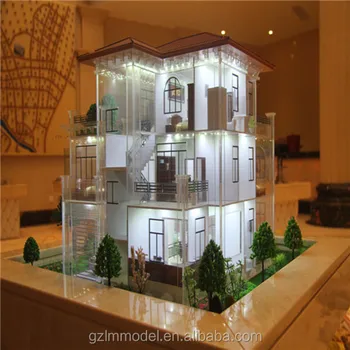 Lighting Miniature Architectural Scale Models For Home Interior Miniature Architectural Scale Models