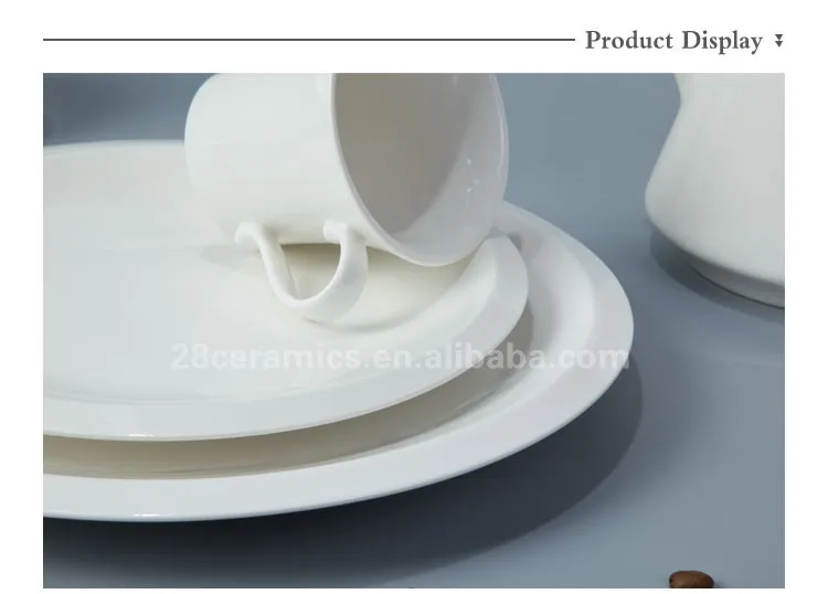 product-Two Eight-simple design tableware crockery restaurant tableware hotel dinning table set-img
