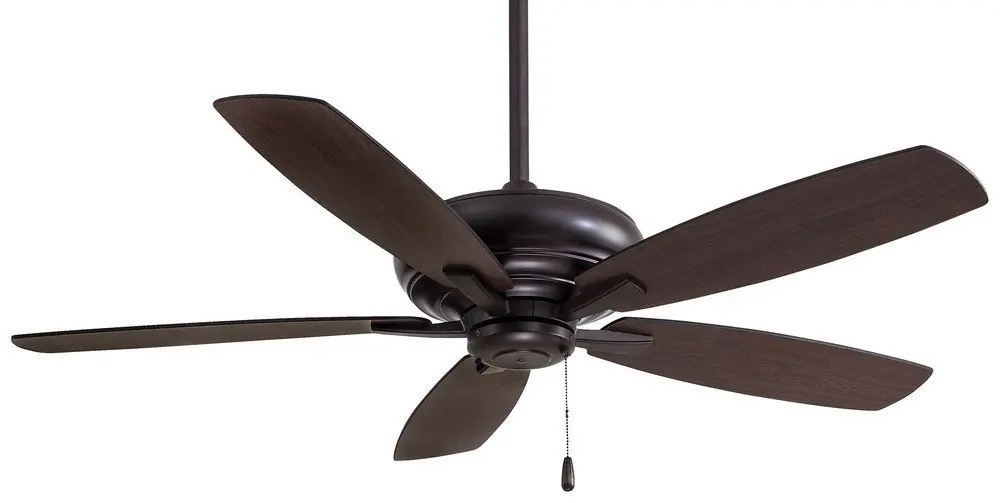 Minka Aire F688-KA Kola - 52" Ceiling Fan, Kocoa Finish with Toned Medium Maple/Dark Maple Blade Finish