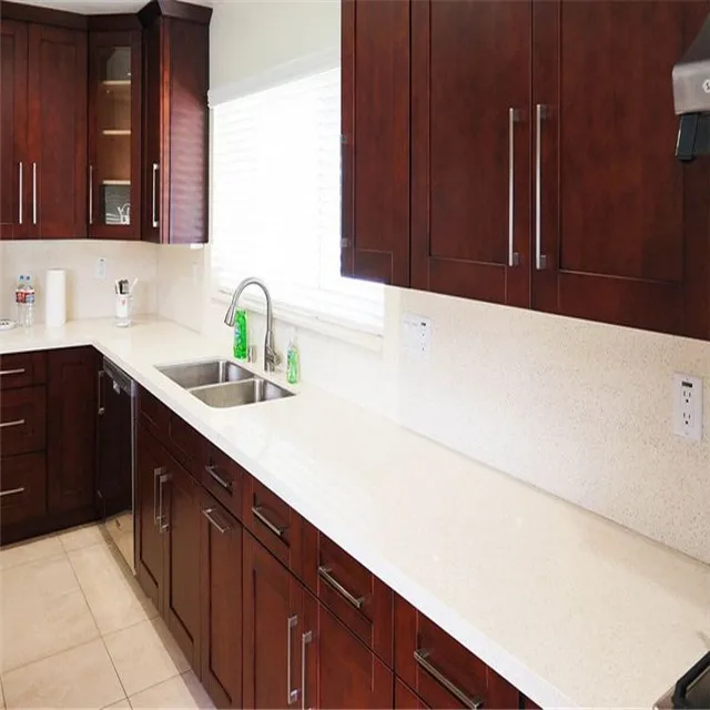 American Modern Designed Cherry Shaker Style Kitchen Cabinets Cherry Shaker Style Kitchen Cabinets