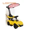 China manufacturer cheap price dry cell music plastic hello kitty toy car animal ride with wheels
