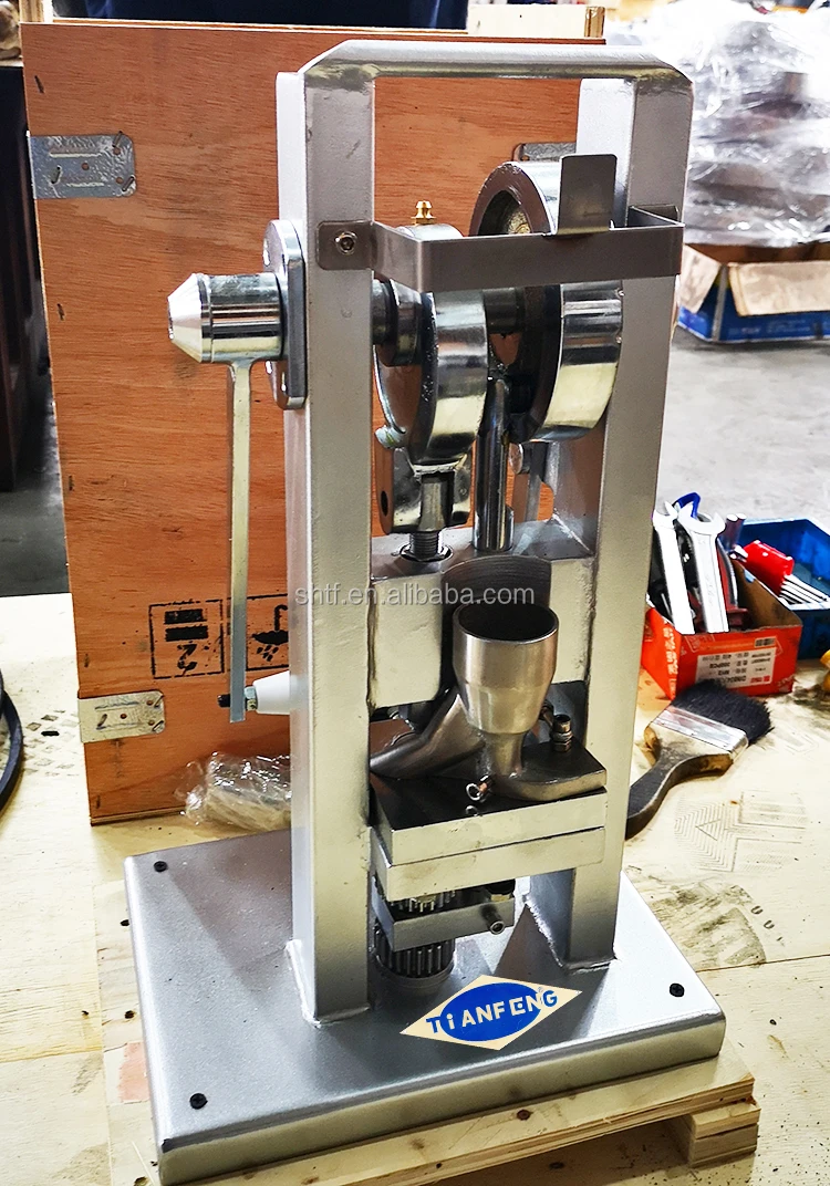 Medical Device Pill Punch Die Mini Punch Press Machine TDP 0 Professional Manual Tablet Press Machine