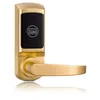American standard Cylindrical hole electronic RFID Hotel keyless door lock with free software and programmer