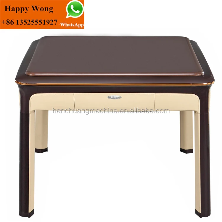 Mahjong Machine Automatic Folding Heating Dining Table Dual-Use