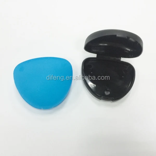 new material durable heart shape PP plastic teeth whitening dental tray cases