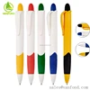 White Biodegradable Corn Shaped Recycled Plastic Pens