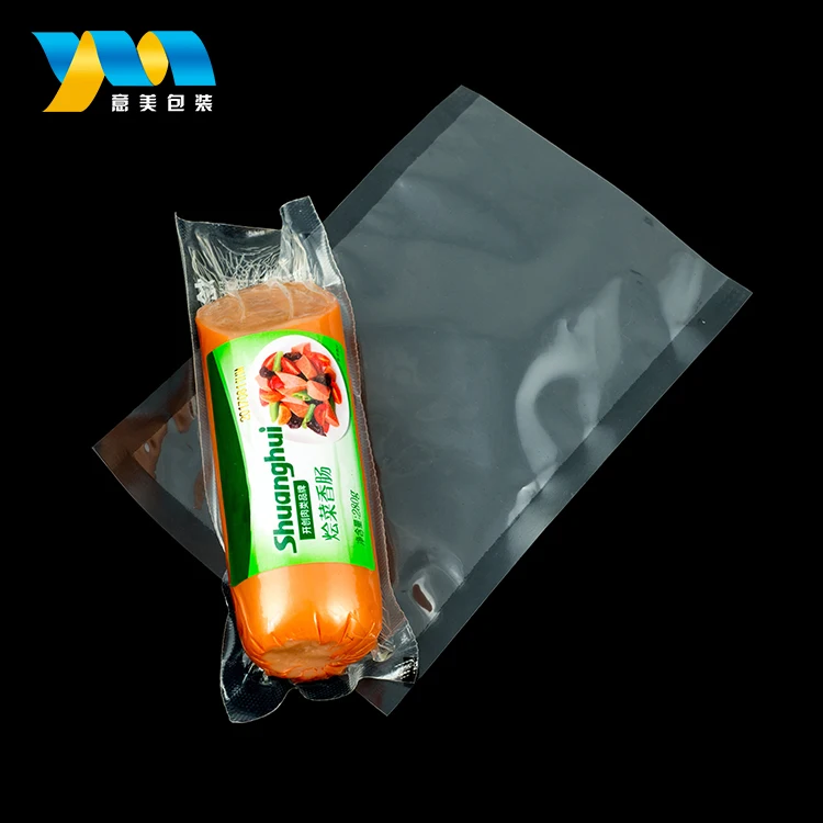 clear plastic food bags