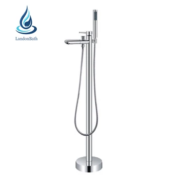 Cupc Ce Watermark Stand Up Bathroom Faucet Free Standing Tub