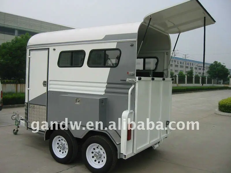Rear Ramp Door 2 Horse Float 2horse Float Straight Load Buy Rear
