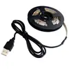 5V Waterproof Superbright 100cm White SMD5050 Led Strip Light Lamp with USB Cable Port