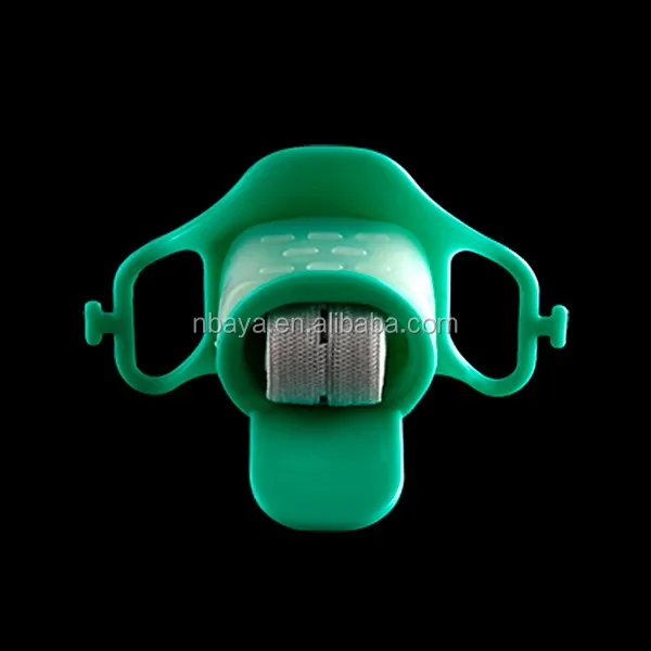 Disposable Medical Endoscopy Bite Block Mouth Guard For Gastroscopy