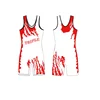OEM Custom Logo Cheapest Price Summer Men Casual Design 100% polyester Wrestling Singlet